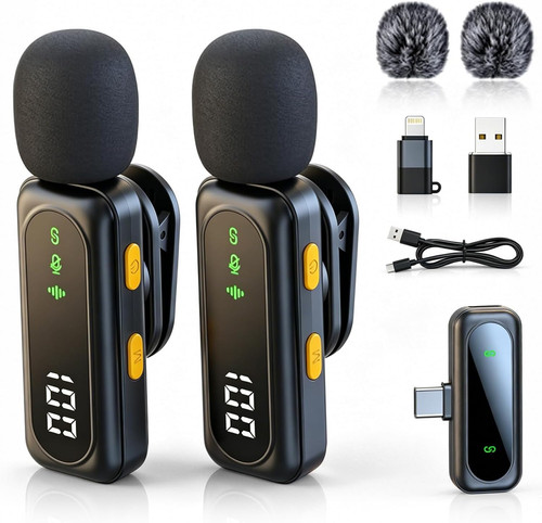 Microfono lavalier wireless - lavalier,