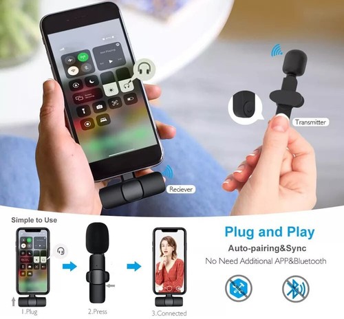 Mini microfono lavalier usb - usb, c