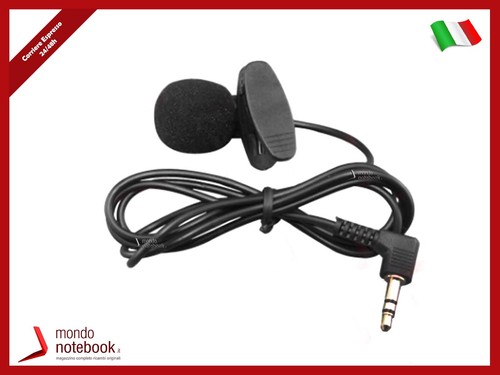 Mini microfono con clip jack - clip,