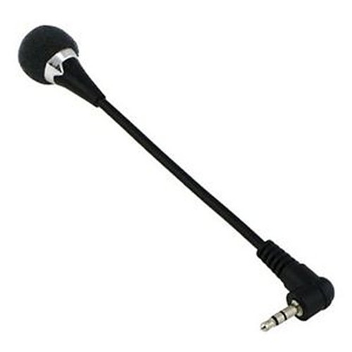 Mini microfono nero jack 5 - microfono,