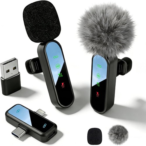 Microfono lavalier wireless - microfono,