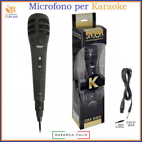 Microfono dinamico xlr - , per