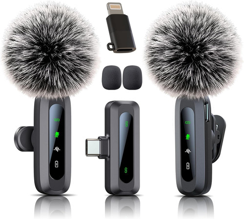 Microfono lavalier wireless - microfono,