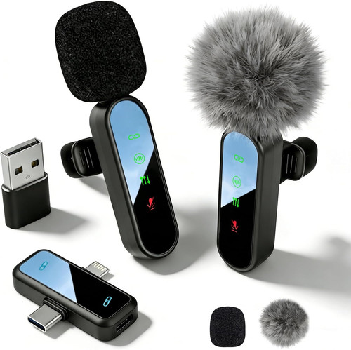Microfono lavalier wireless - microfono,